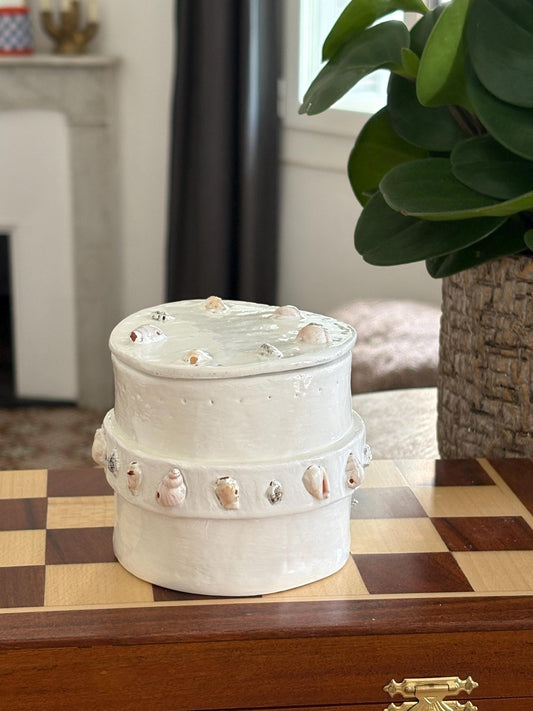 Bougie Le Cabanon - avec couvercle assorti