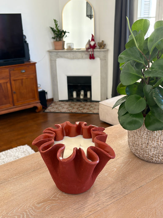 Bougie Soleil couchant - format généreux